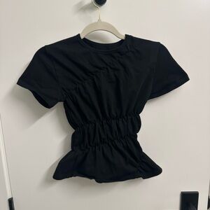 Scarlet and Sam Scrunched Tee